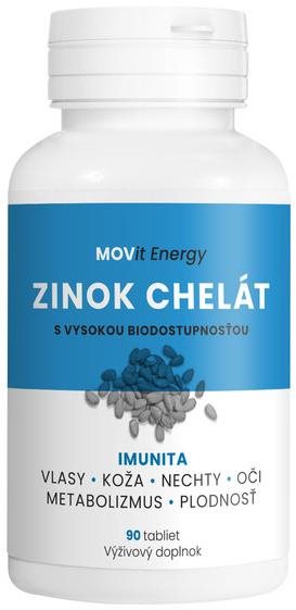 Zinok Chelát 15 mg, 90 tbl. Zinok