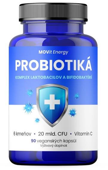 MOVit Probiotiká, komplex laktobacilov a bifidobakterií, 90...