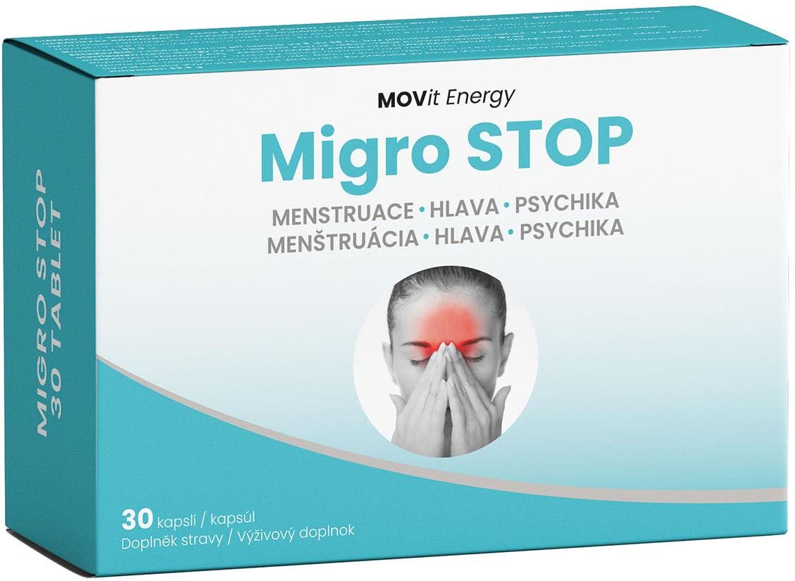 MOVit Migro Stop, 30 kapslí Doplněk stravy