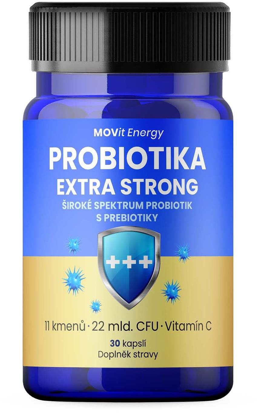 MOVit Probiotiká EXTRA STRONG 30 kapsúl Probiotiká