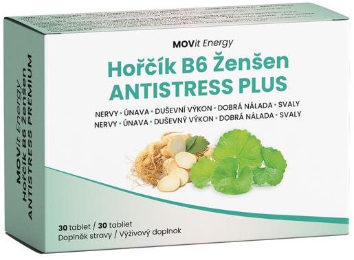 MOVit Horčík – Ženšen Anti-Stress Premium 30 tablet Doplnok stravy