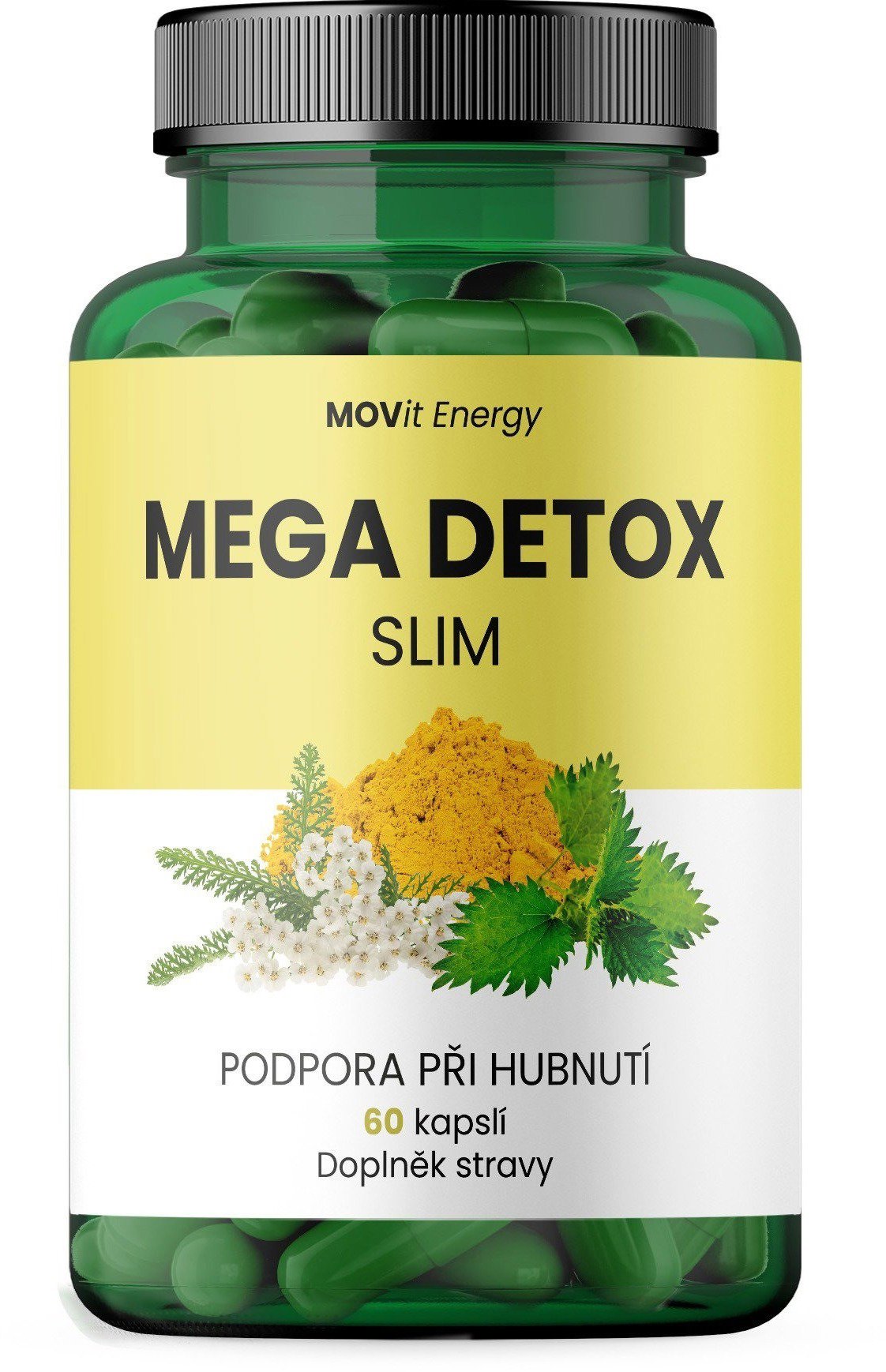 MOVit Mega Detox Slim, 60 kapslí Doplněk stravy