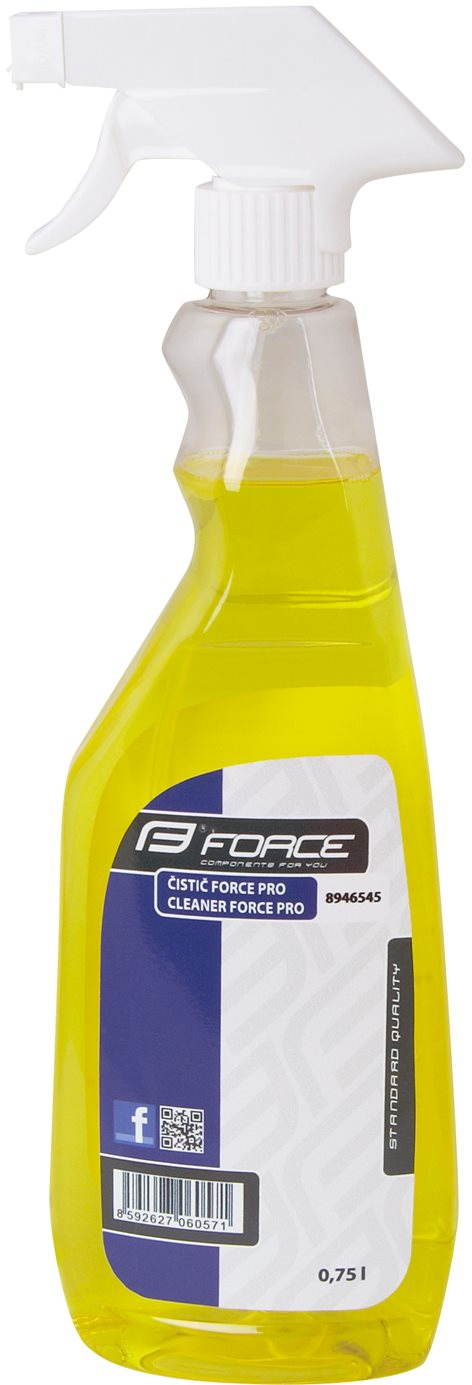 Force čistič Pro rozprašovač 750 ml - žltý Extra Čistič bicyklov