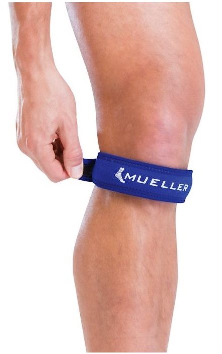 Mueller Jumper's Knee Strap BLUE modrá Bandáž na koleno