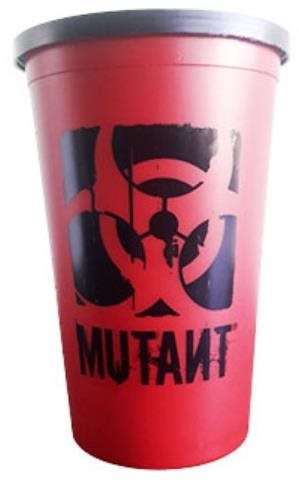 MUTANT Stadium Cup 600 ml, piros Pohár