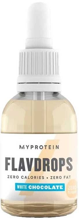 MyProtein FlavDrops 50 ml, biela čokoláda Sladidlo