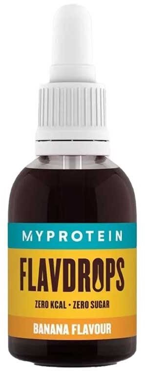 MyProtein FlavDrops 50 ml, banán Sladidlo