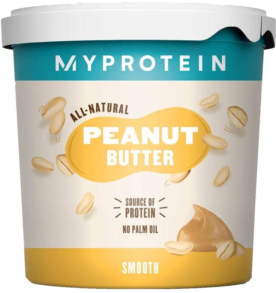 MyProtein Arašidové maslo 1000 g, jemné Orechové maslo