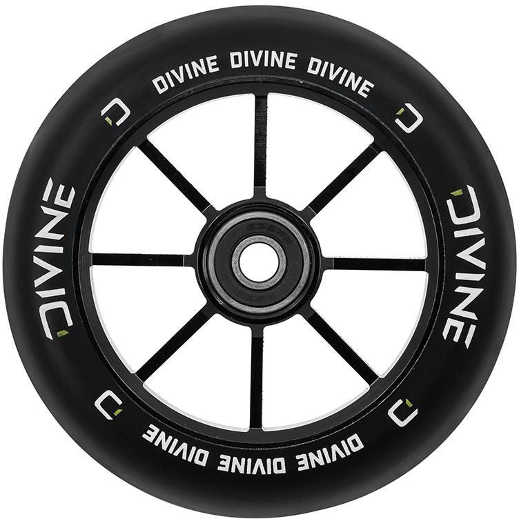 Divine Koliesko Divine Spoked 110 mm čierne Kolieska