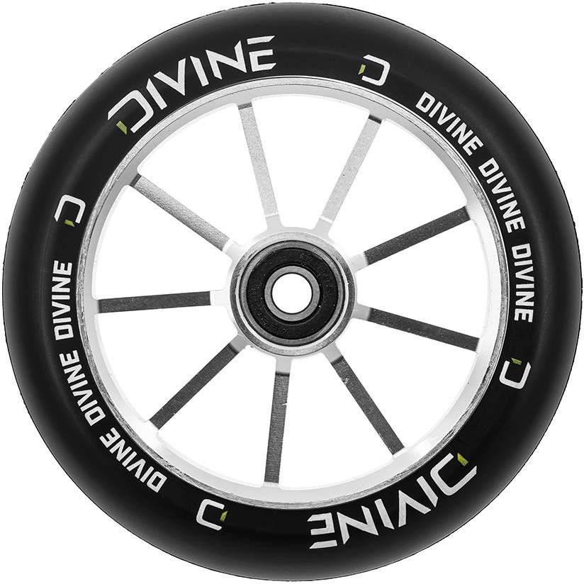 Divine Koliesko Divine Spoked 120 mm strieborné Kolieska