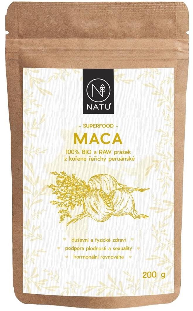 NATU Maca BIO prášok 200 g Maca