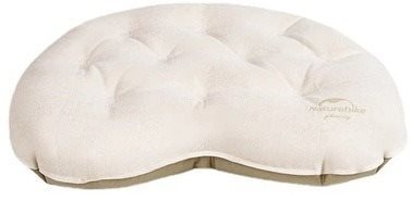 Naturehike nafukovací cestovný vankúšik velvet 175g – béžový...