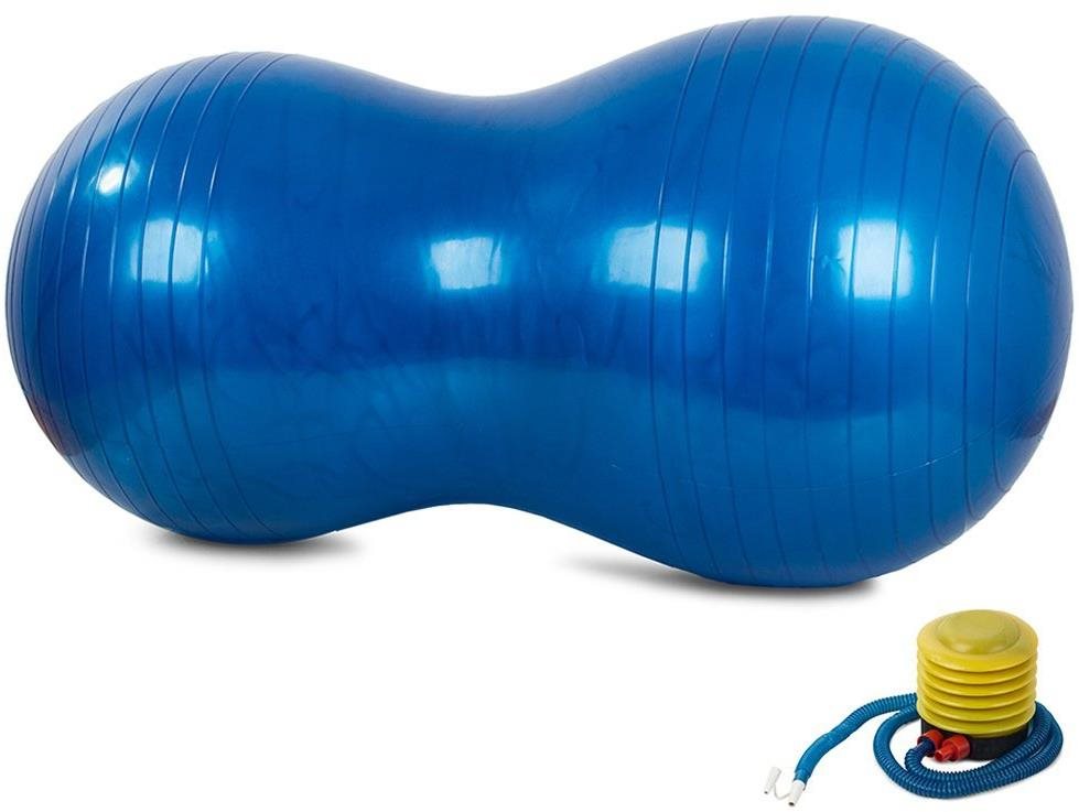 Verk 14285 Gymnastická lopta 45 × 90 cm s pumpičkou modrá Fitlopta