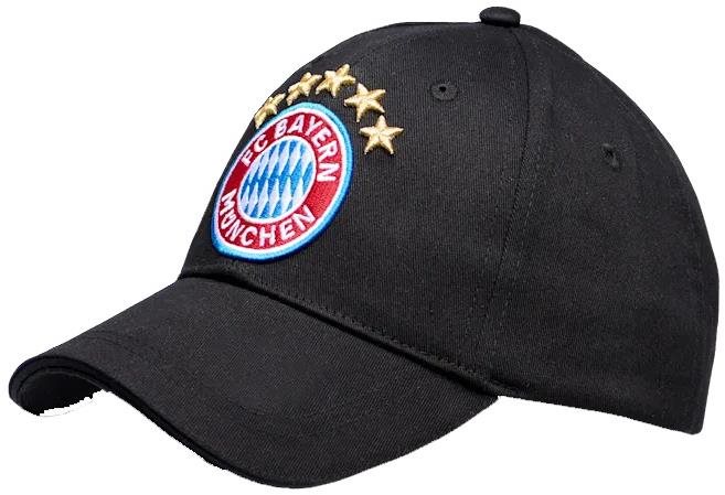 Fan-shop Dětská kšiltovka BAYERN MNICHOV logo black Kšiltovka