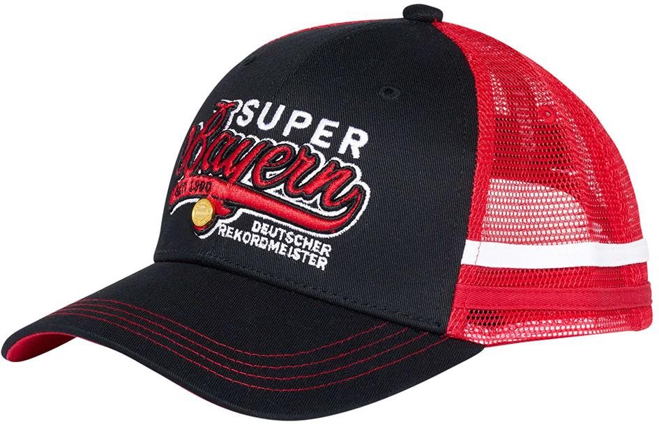 Fan-shop Kšiltovka BAYERN MNICHOV Trucker black Kšiltovka