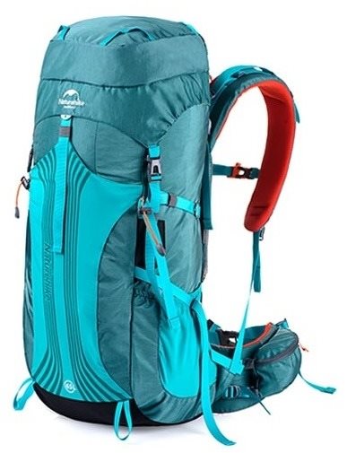 Naturehike trekový batoh Hiking 55 + 5 l modrý Turistický batoh