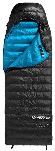 Naturehike  CW400 750FP 930g veľ. L – čierny Spací vak