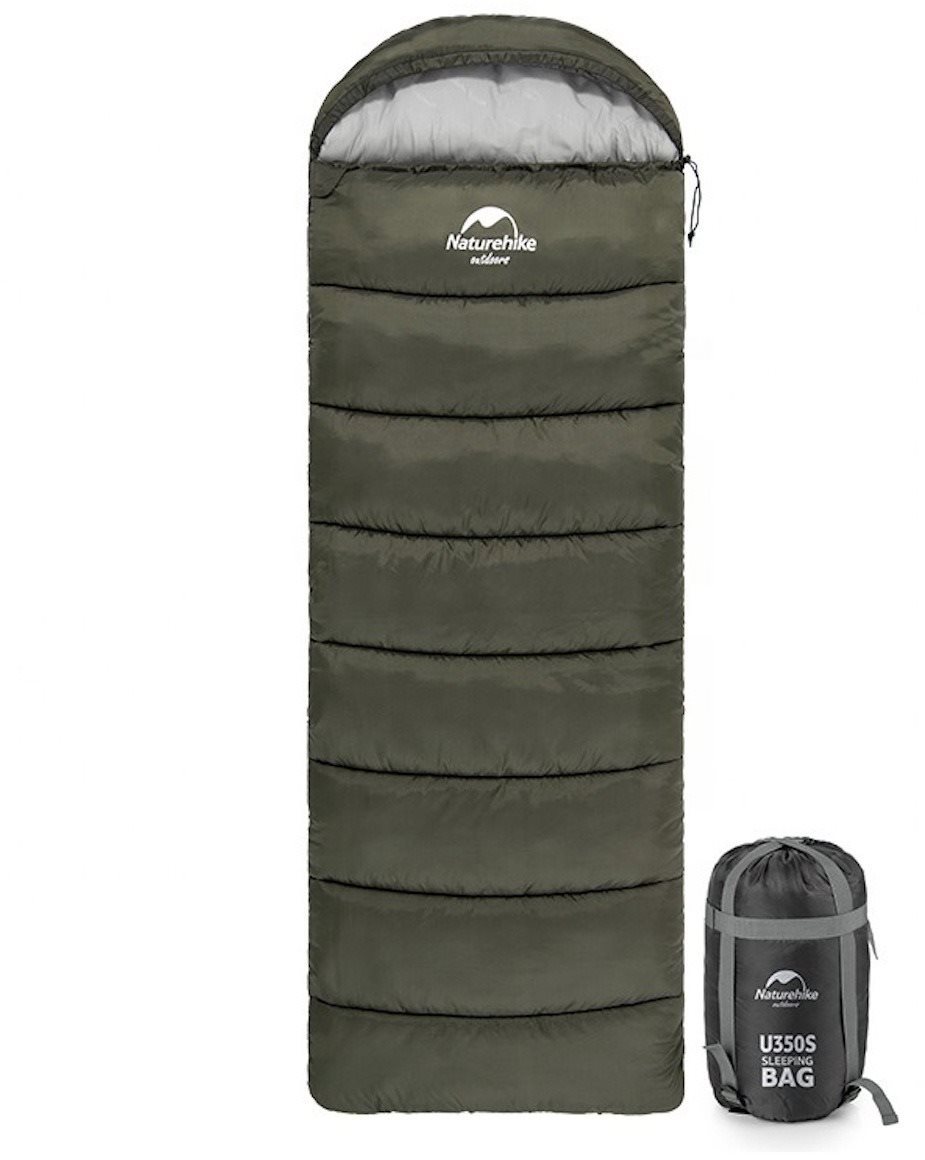 Naturehike U-seria spacák U150 1 100 g – zelený Spací vak
