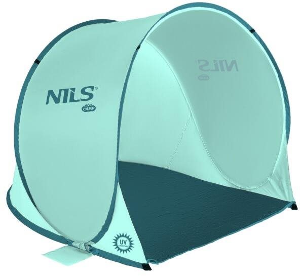 NILS CAMP NC3173 mentolový samorozkládací plážový stan Plážový stan