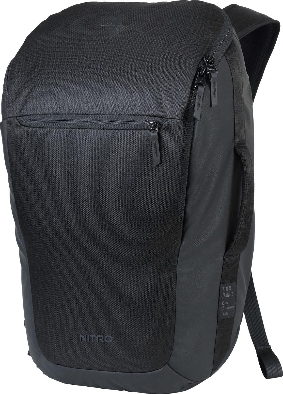 Nitro Nikuro Traveler Black Out Mestský batoh