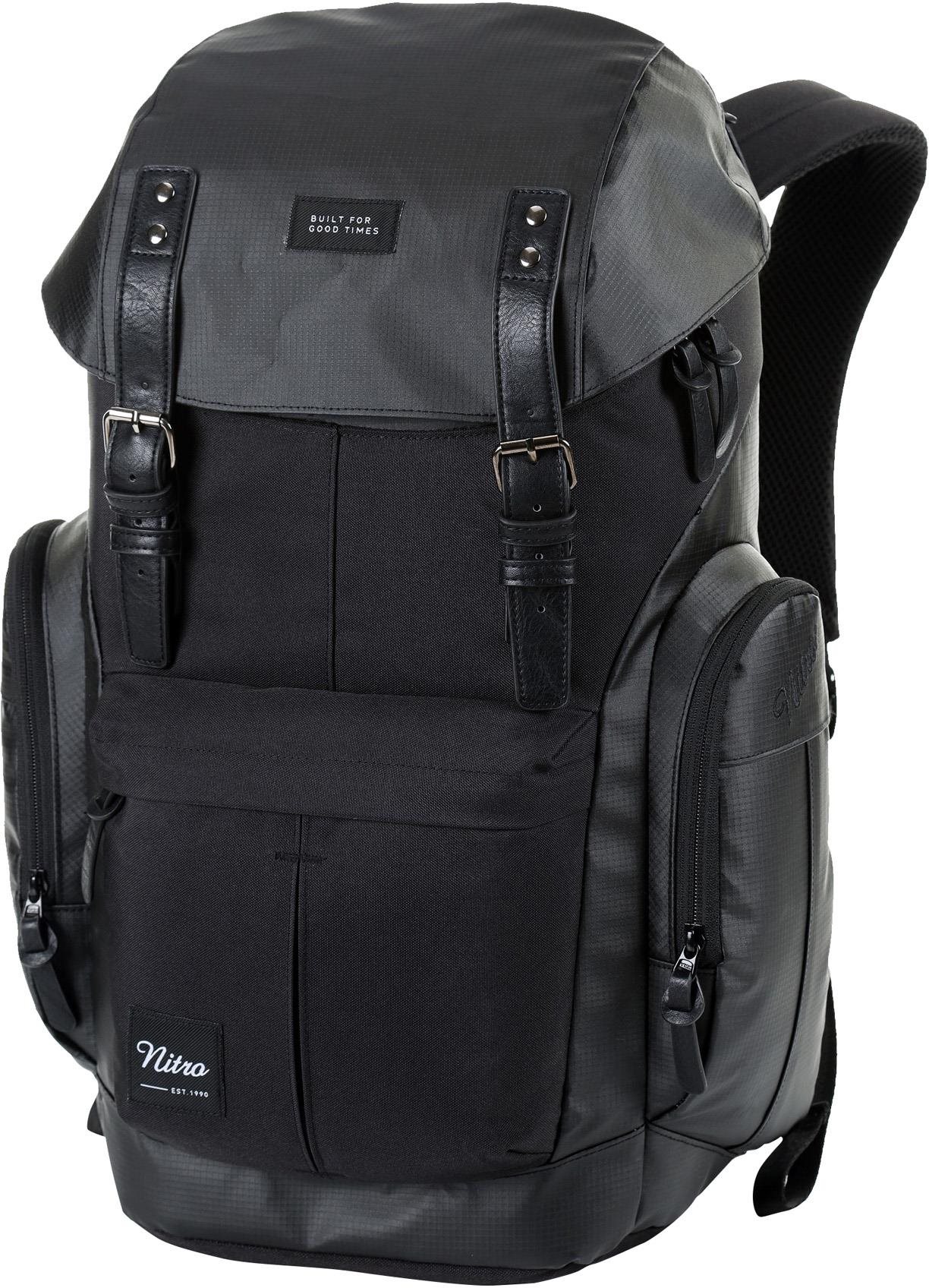 Nitro Daypacker Tough Black Mestský batoh