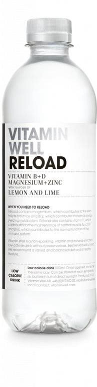 Vitamin Well Reload, 500 ml Sportovní nápoj