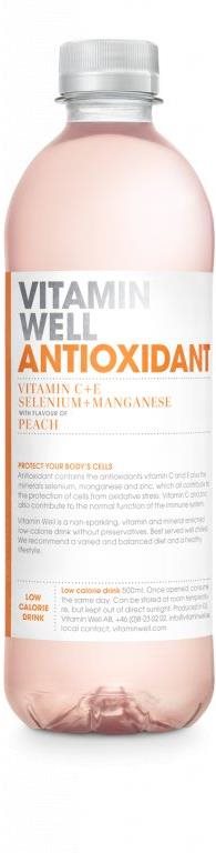 Vitamin Well Antioxidant, 500 ml Sportovní nápoj