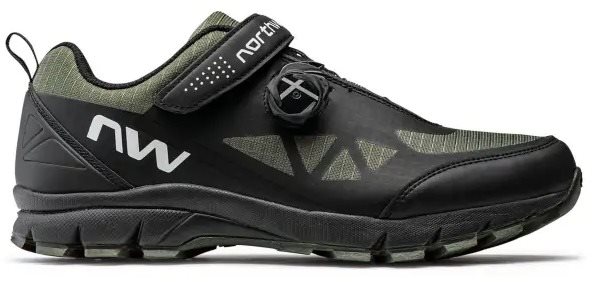 Northwave - Corsair fekete/khaki EU 38 / 240 mm Kerékpáros cipő