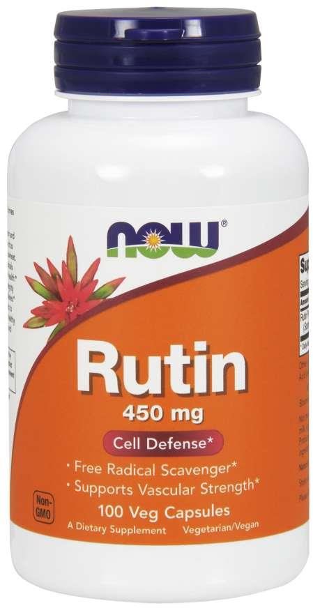 NOW Rutin, 450 mg Antioxidant