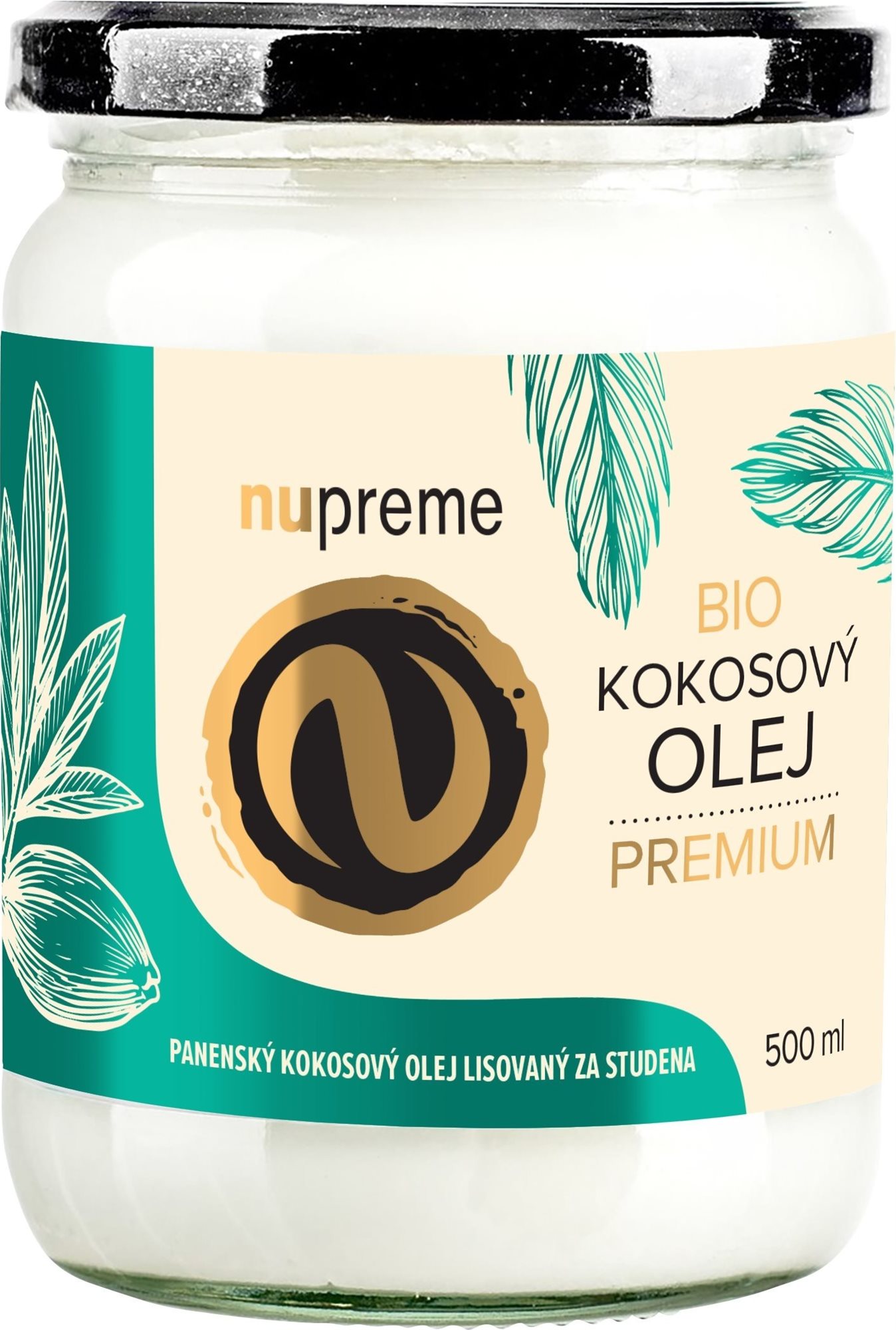 Nupreme BIO Kokosový olej 500 ml Olej