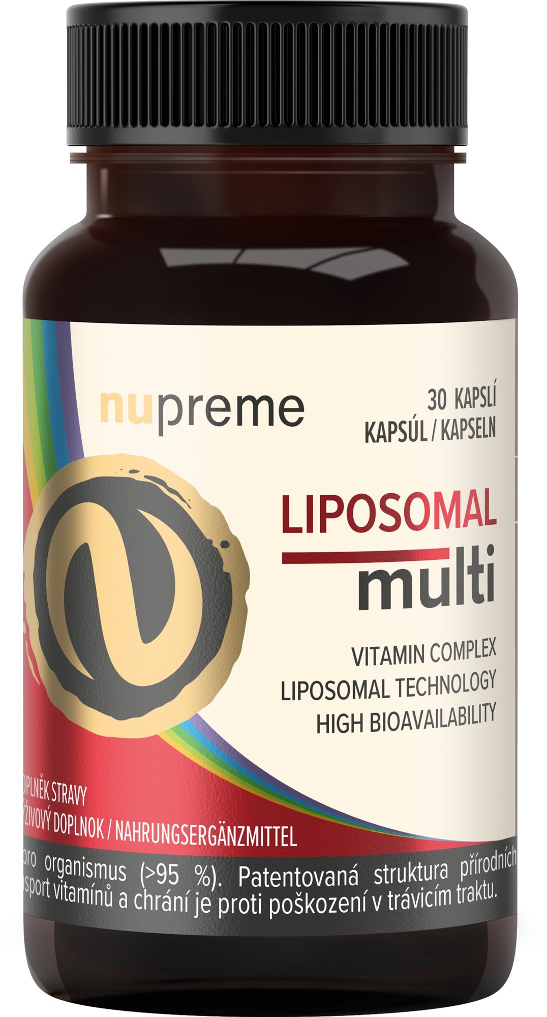 Nupreme Liposomal Multivitamín 30 kapslí Multivitamín