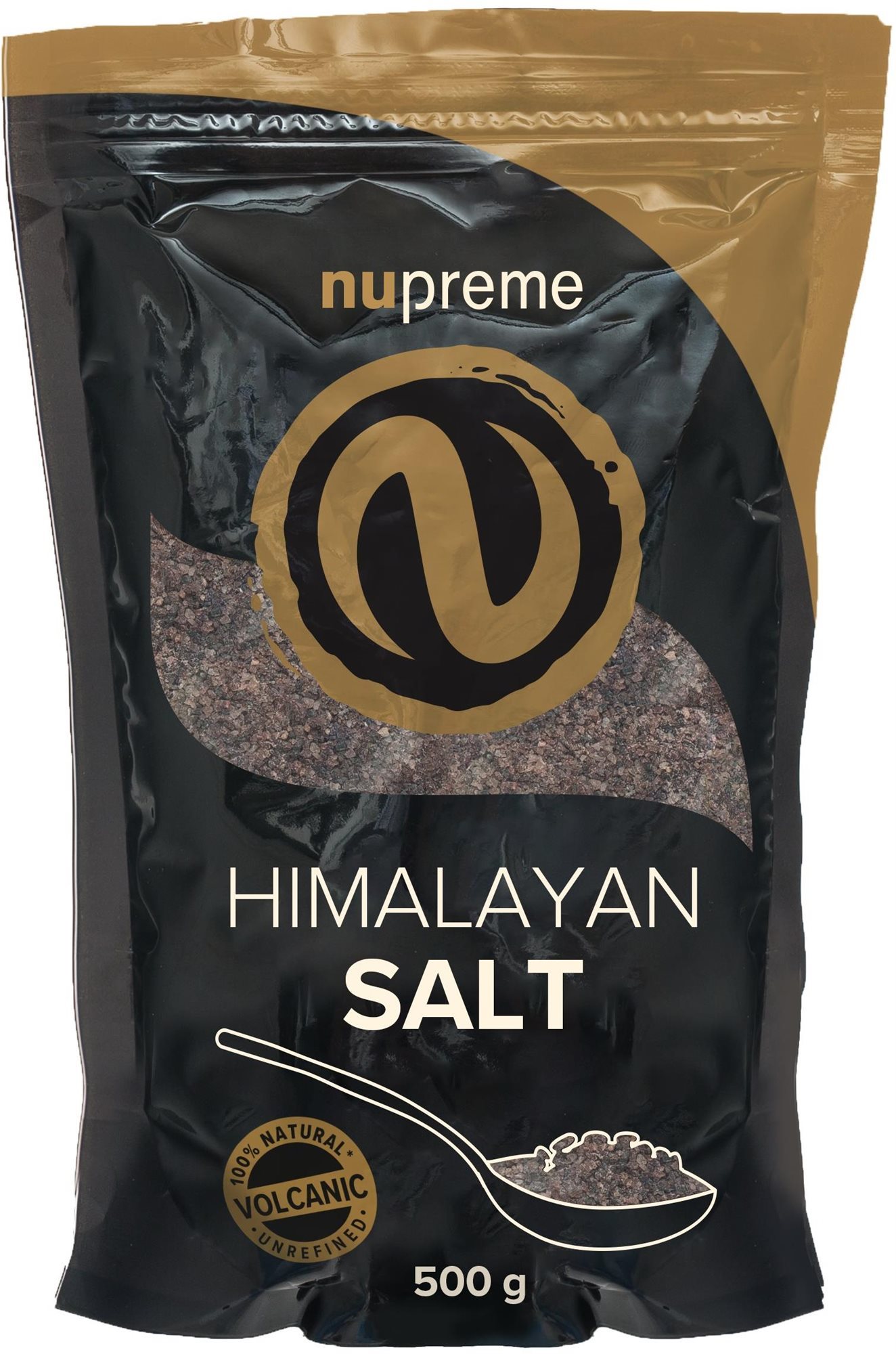 Nupreme Himalájska soľ čierna 500 g Soľ