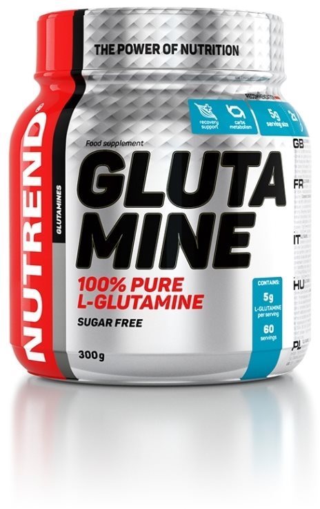 Nutrend Glutamine, 300 g, Aminokyseliny