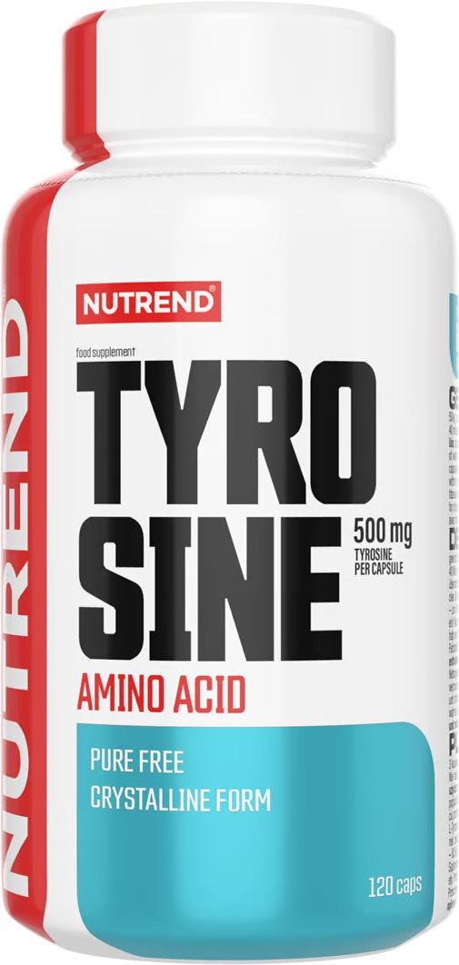 Nutrend Tyrosine, 120 kapsúl Aminokyseliny
