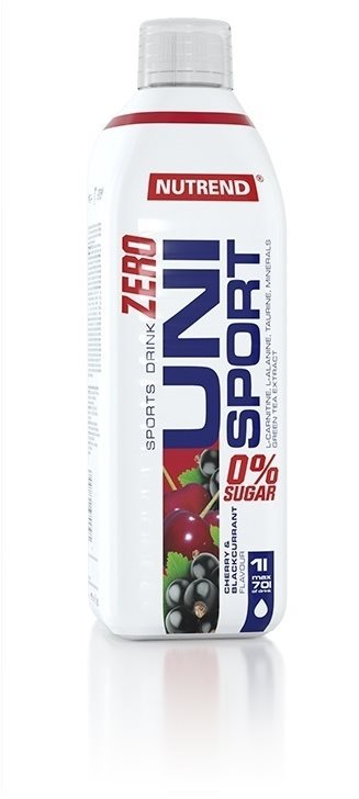 Nutrend Unisport Zero, 1000 ml, višňa a čierne ríbezle Iontový nápoj
