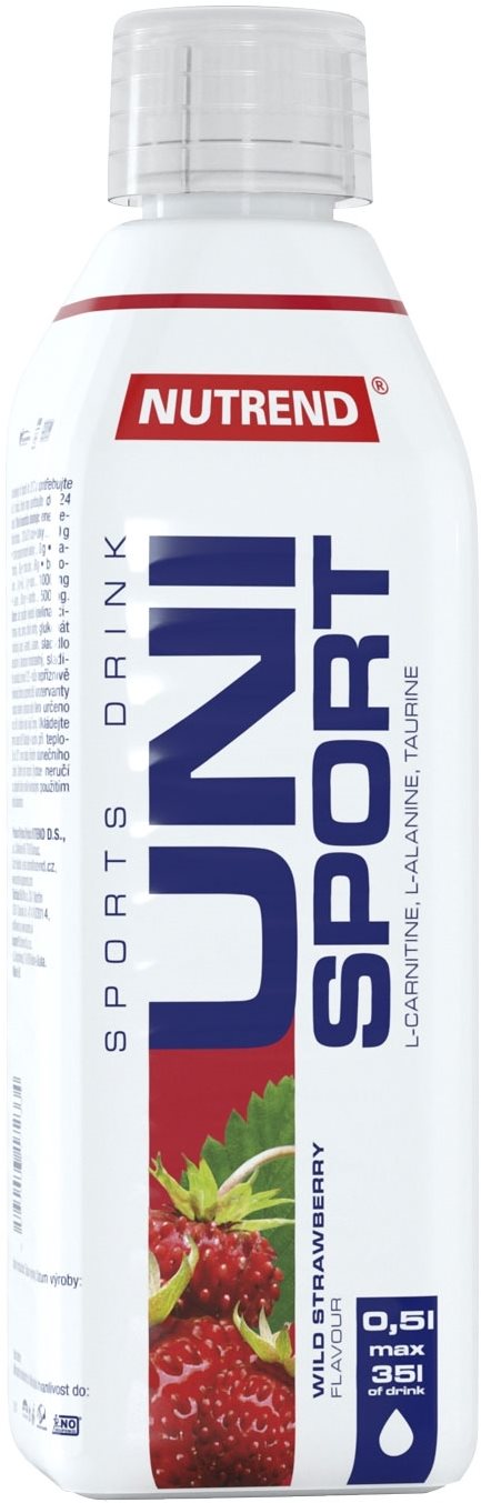 Nutrend Unisport, 1000 ml, lesní jahoda Iontový nápoj
