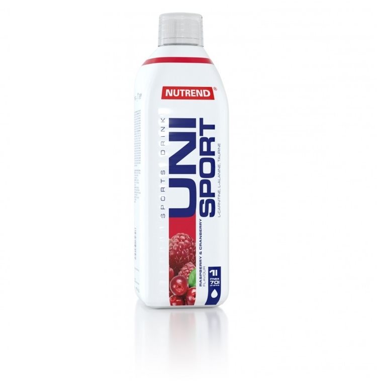 Nutrend Unisport, 1 000 ml, malina a brusnica Iontový nápoj