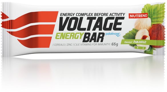 Nutrend Voltage Energy Cake, 65 g, lieskový oriešok Energetická...