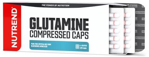 Nutrend Glutamine compressed caps, 120 kapszula Aminosav