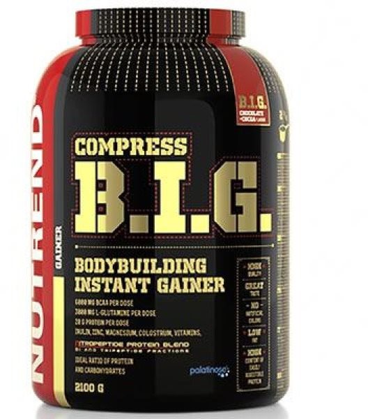 Nutrend COMPRESS B.I.G., 2 100 g, banán Gainer