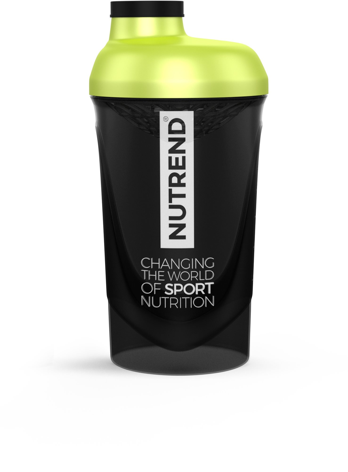 Nutrend Shaker 2019, čierny 600 ml Shaker