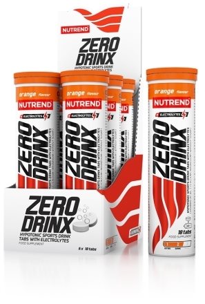 Nutrend Zerodrinx Tabs, 18 tabliet, pomaranč Športový nápoj