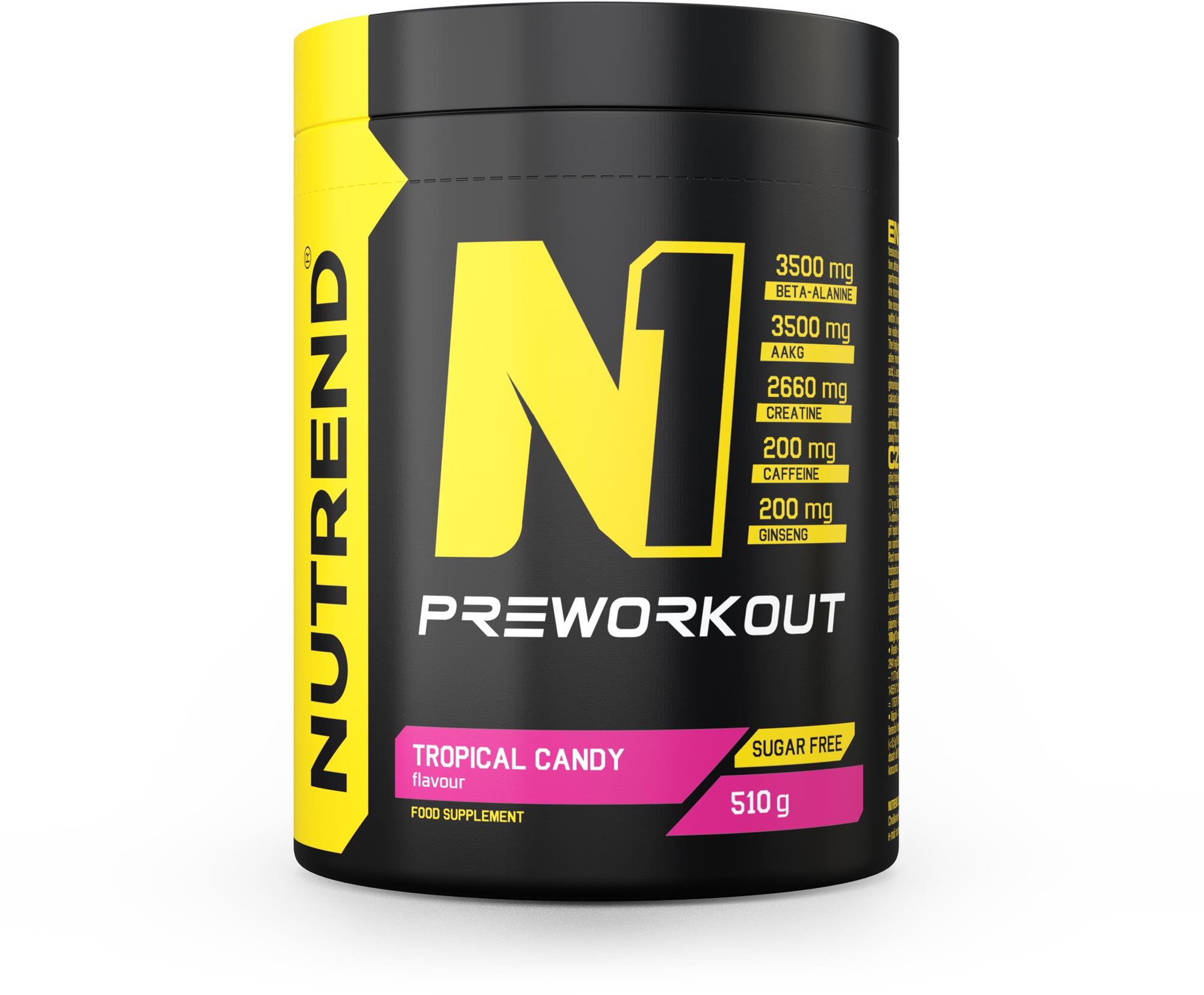 Nutrend N1 510 g, tropical candy Anabolizér