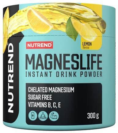 Nutrend Magneslife instant drink powder 300 g, citrón Športový nápoj