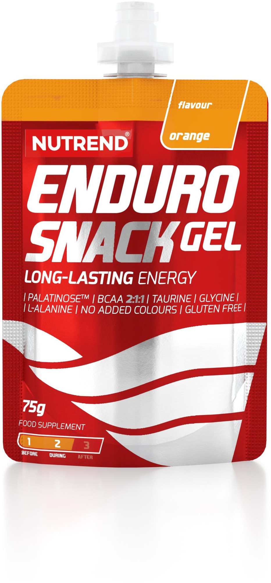 Nutrend Endurosnack vrecko 75 g, pomaranč Energetický gél