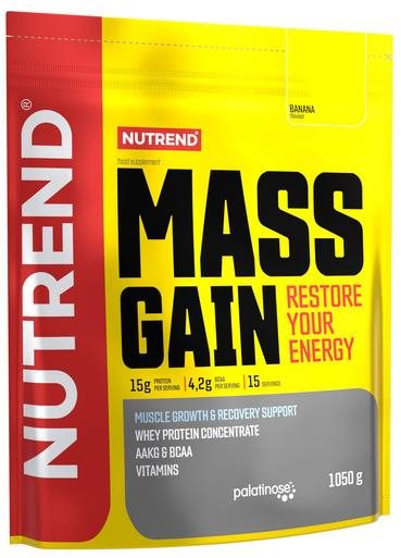 Nutrend Mass Gain 1050 g, banán Testtömegnövelő