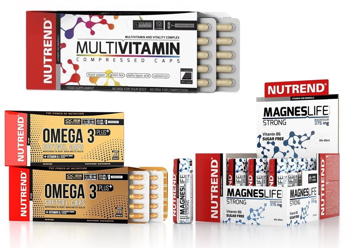 Nutrend sada vitamínov a minerálov Vitamíny