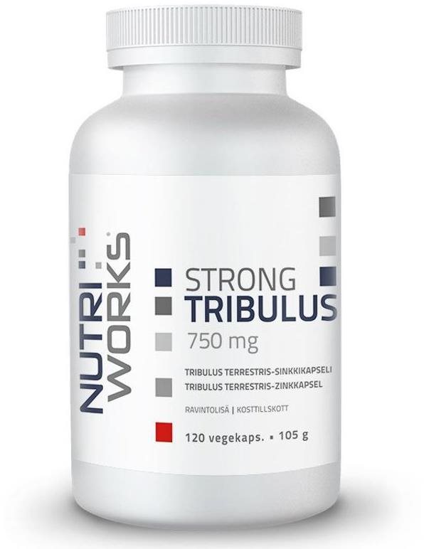 NutriWorks Tribulus Terrestris 750mg 120 kapslí Anabolizér