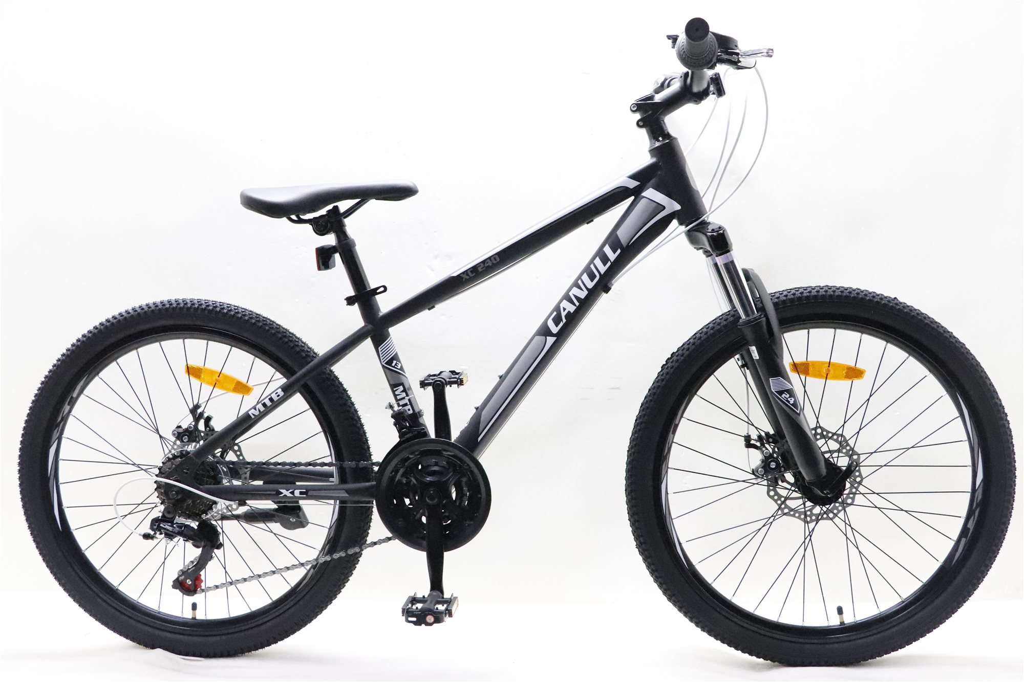 Canull XC 240 černá/bílá 24" Dětské kolo