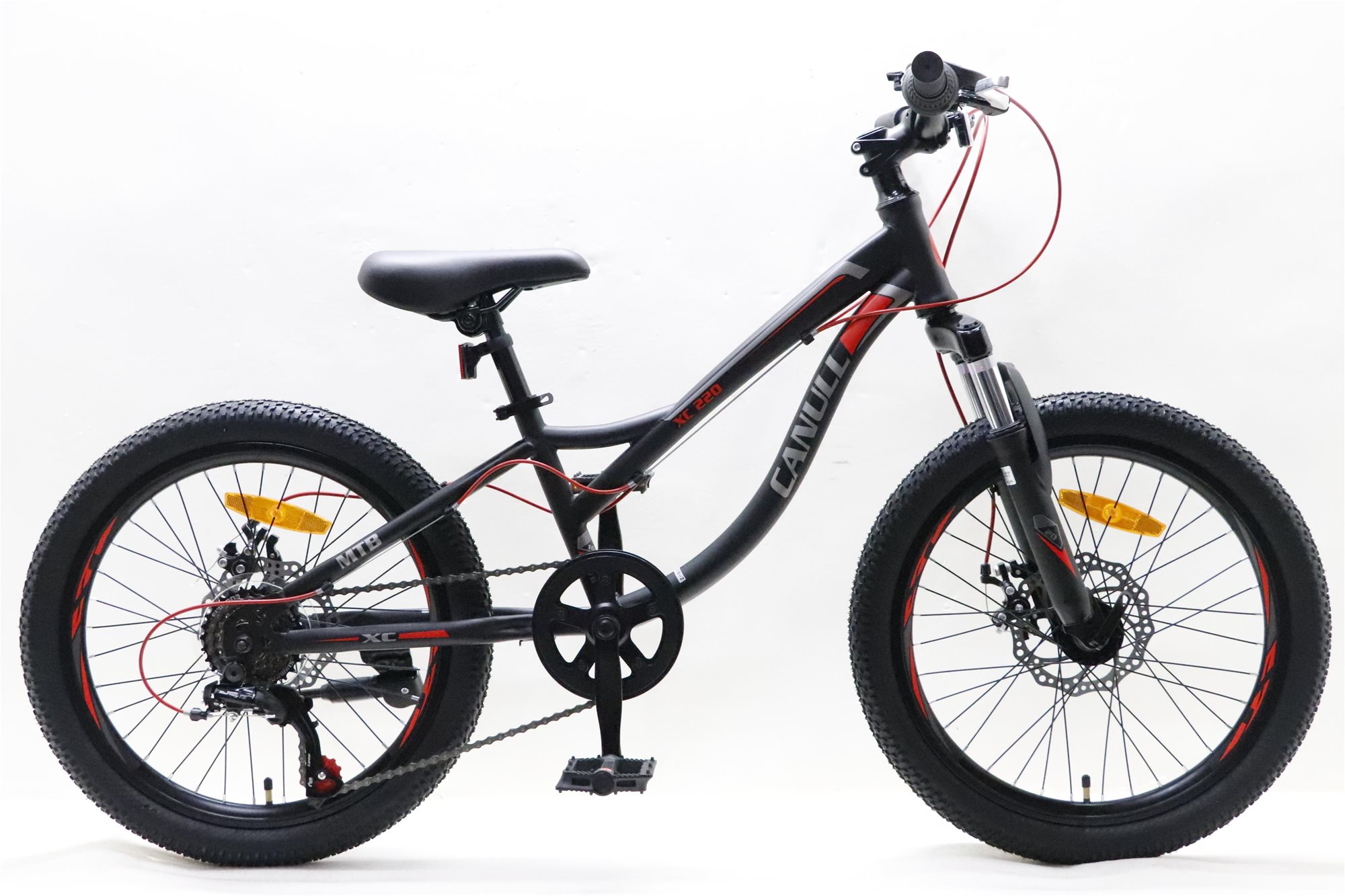 Canull XC 220 černá/červená 20" Dětské kolo